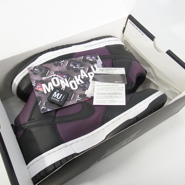 実際に弊社で買取させて頂いたNIKE×FRAGMENT DESIGN/ナイキ×フラグメントデザイン DUNK HI/F ダンク ハイ/F DJ0382-600/27.0の画像 7枚目