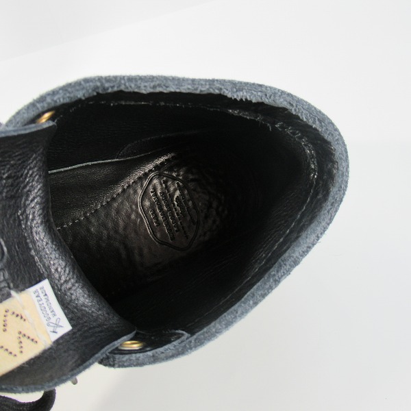 実際に弊社で買取させて頂いたVISVIM/ビズビム 23SS BRIGADIER BOOTS-FOLK レースアップブーツ 0123102002006/9.5の画像 4枚目