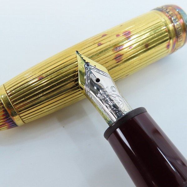 実際に弊社で買取させて頂いたMONTBLANC/モンブラン MEISTER STUCK 146/METAL3/SILVER925 万年筆 ペン先18K