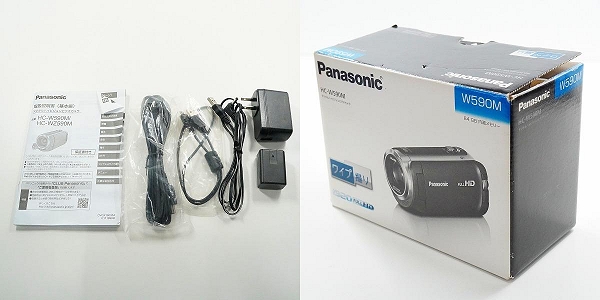 実際に弊社で買取させて頂いたPanasonic/パナソニック HC-W590M 2018年製 デジタルハイビジョン ビデオカメラ 簡易動作確認済みの画像 9枚目