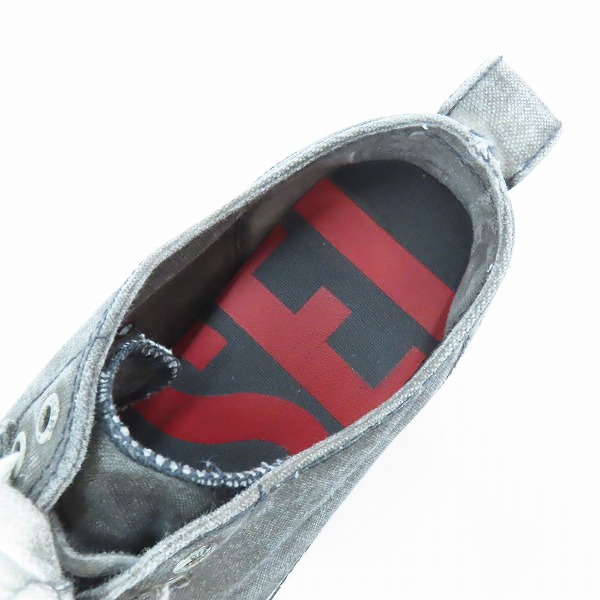 実際に弊社で買取させて頂いたDIESEL/ディーゼル S-ATHOS LOW ローカットスニーカー Y02882 P4751 T8163/27の画像 4枚目