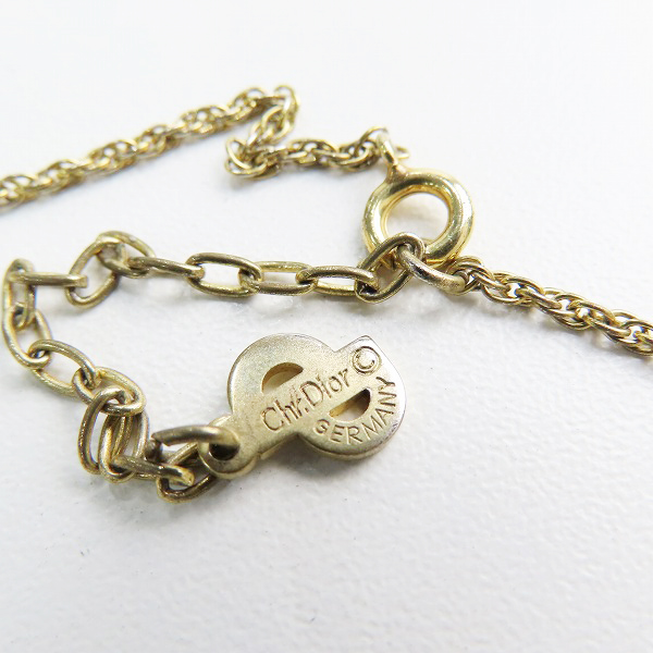 実際に弊社で買取させて頂いたChristian Dior/クリスチャンディオール オープンハート ネックレスの画像 4枚目