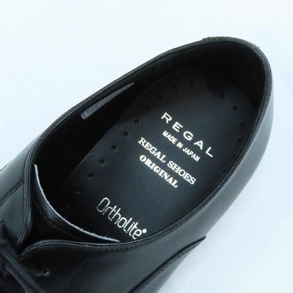実際に弊社で買取させて頂いたREGAL/リーガル グッドイヤーウエルト製法 ドレスシューズ W41/25の画像 4枚目