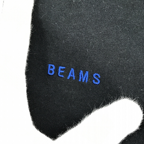 実際に弊社で買取させて頂いたBEAMS/ビームス ロゴ刺繍ロングTシャツ 11-10-0213-458/XLの画像 5枚目