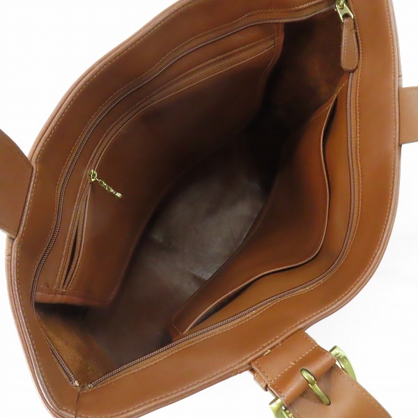 実際に弊社で買取させて頂いたCOACH/コーチ オールドコーチ レザー トートバッグ F6C-4155の画像 3枚目
