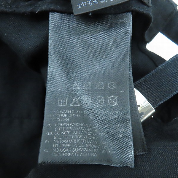 実際に弊社で買取させて頂いたY-3/ワイスリー adidas×Yohji Yamamoto/アディダス×ヨウジヤマモト クラシック ロゴ キャップ GK0626の画像 6枚目