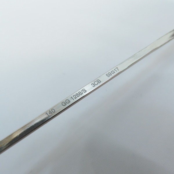 実際に弊社で買取させて頂いたGUCCI/グッチ サングラス/アイウェア GG 1288/S 3CB の画像 5枚目