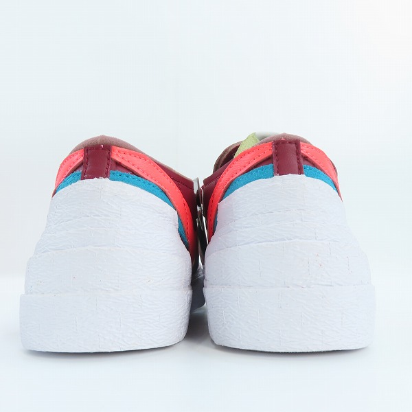 実際に弊社で買取させて頂いた【未使用】NIKE×SACAI×KAWS/ナイキ×サカイ×カウズ BLAZER LOW Team Red ブレーザー DM7901-600 26.5の画像 1枚目