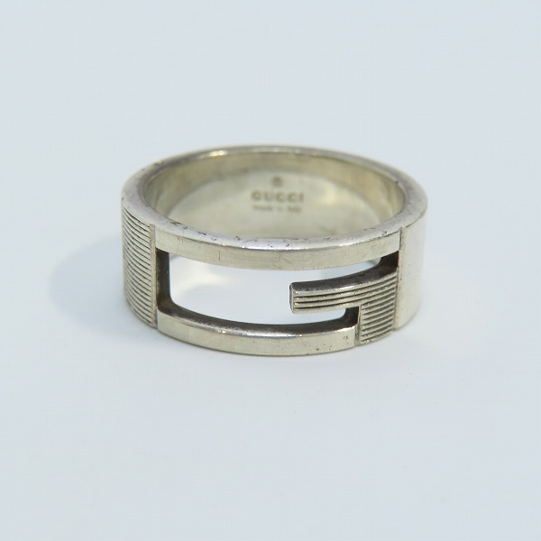実際に弊社で買取させて頂いたGUCCI/グッチ Gロゴ リング 18号の画像 1枚目