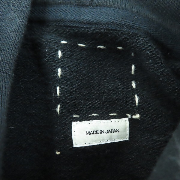 実際に弊社で買取させて頂いたvisvim/ヴィズヴィム 18AW JUMBO HOODIE P.O NUMBERING プルオーバー パーカー 0118205010037/1の画像 2枚目