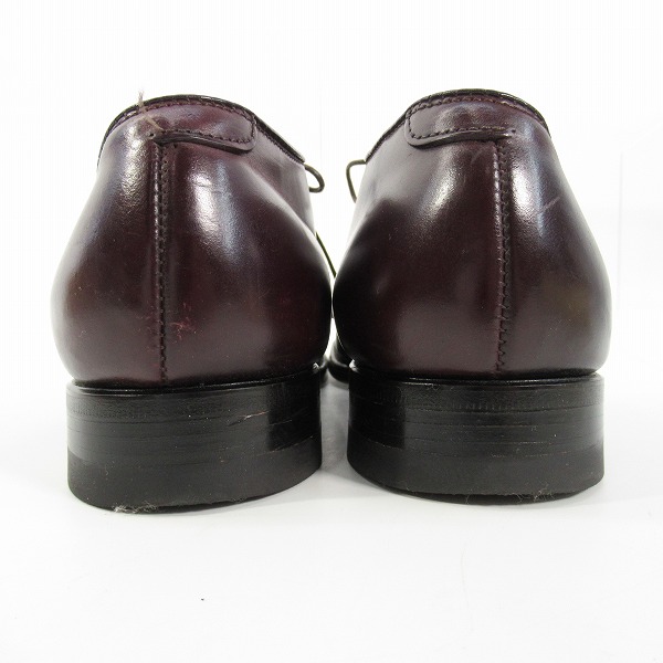 実際に弊社で買取させて頂いたALDEN/オールデン コードバン パンチドゥキャップトゥ レザー シューズ 56201/7.5Dの画像 1枚目
