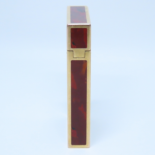 実際に弊社で買取させて頂いたS.T.Dupont/デュポン LINE2/ライン2 マーブル模様 ガスライターの画像 2枚目