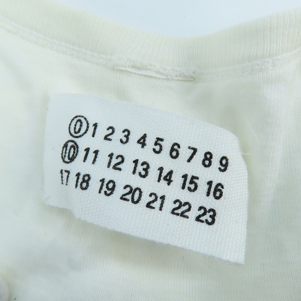 実際に弊社で買取させて頂いたMartin Margiela/マルタンマルジェラ 本人期 アーティザナル Tシャツ/Mの画像 2枚目