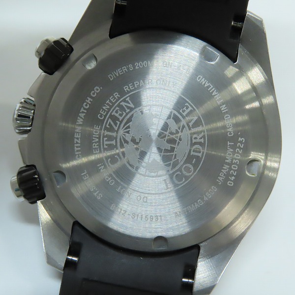 実際に弊社で買取させて頂いたCITIZEN/シチズン PROMASTER MARINE/プロマスター マリン 腕時計 B612-S115931の画像 3枚目