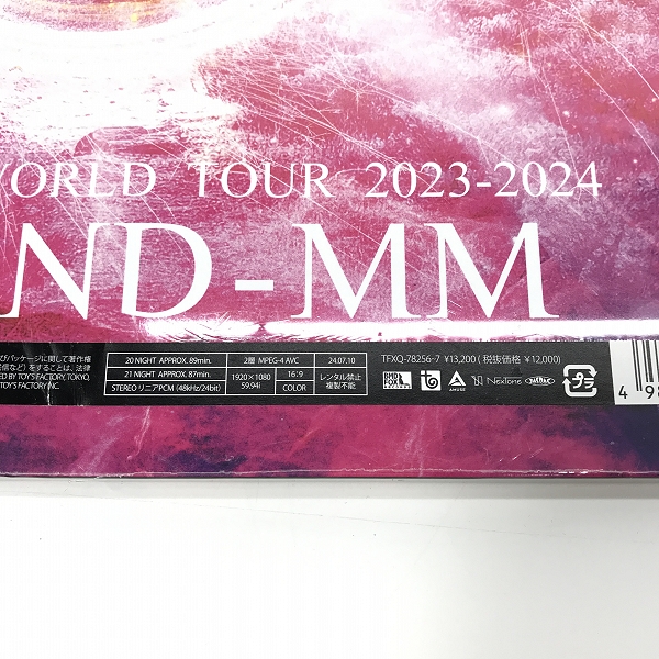 実際に弊社で買取させて頂いた【未開封】Blu-ray/BD/ブルーレイ BABYMETAL/ベビーメタル WORLD TOUR 2023-2024 LEGEND-MM 完全生産限定盤の画像 3枚目