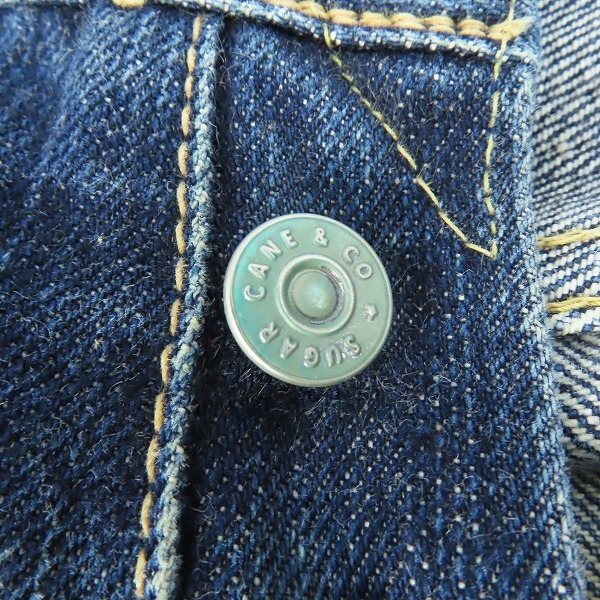 実際に弊社で買取させて頂いたSUGAR CANE/シュガーケーン デニムパンツ M41300Bの画像 6枚目