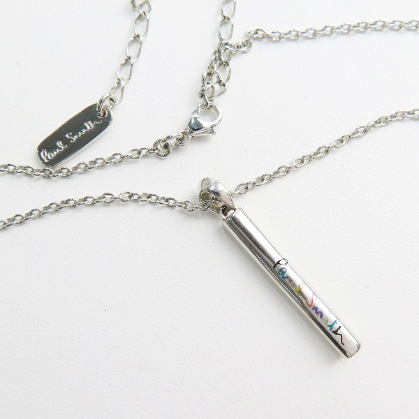 実際に弊社で買取させて頂いたPaul Smith/ポールスミス ロゴ入り 縦長ネックレス