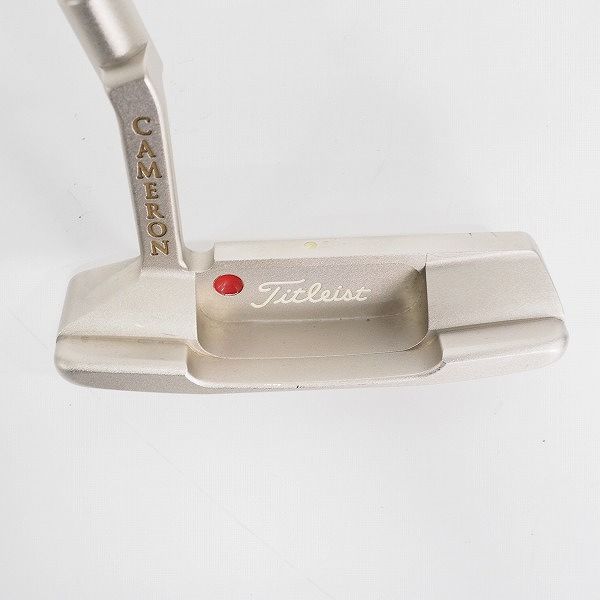 実際に弊社で買取させて頂いたScotty Cameron/スコッティキャメロン タイガー・ウッズ 2000 USオープン 272本限定パター 34.25インチ ヘッドカバー付の画像 3枚目