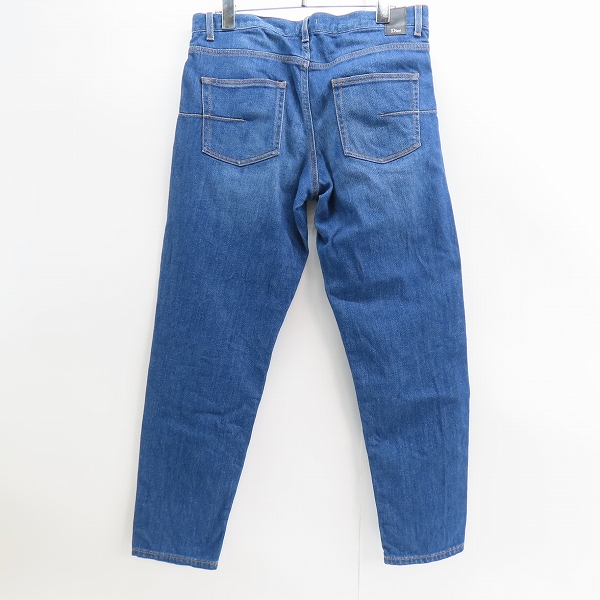 実際に弊社で買取させて頂いた【JPタグ】DIOR HOMME/ディオールオム ATELIERロゴ インディゴデニムパンツ 863DS06K0573/30 の画像 1枚目