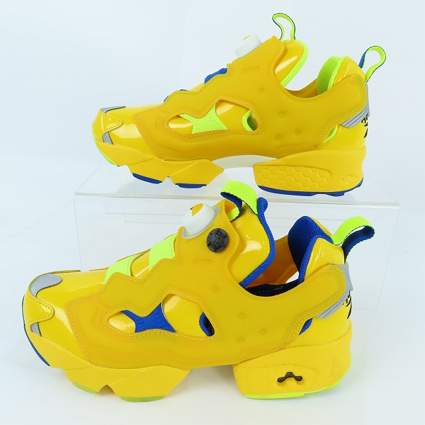 実際に弊社で買取させて頂いたReebok×MINIONS/リーボック×ミニオンズ INSTAPUMP FURY MU/インスタポンプ フューリー FY3404/24.5の画像 3枚目