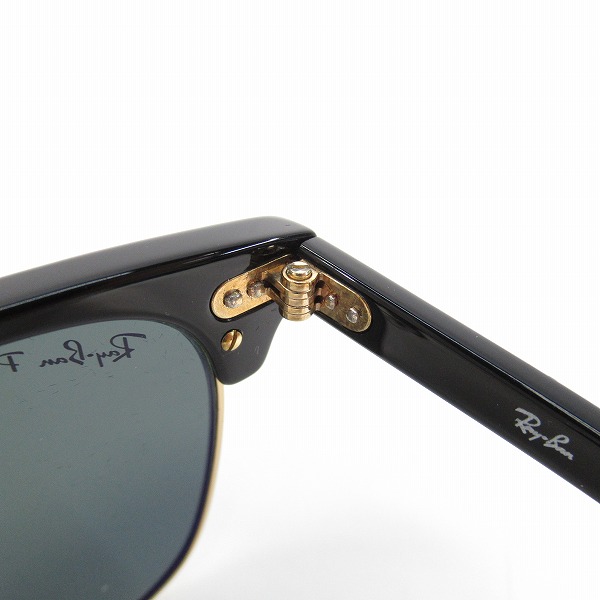 実際に弊社で買取させて頂いたRay-Ban/レイバン CLUB MASTER/クラブマスター 偏光レンズ サングラス/アイウェア RB3016 901/58の画像 6枚目