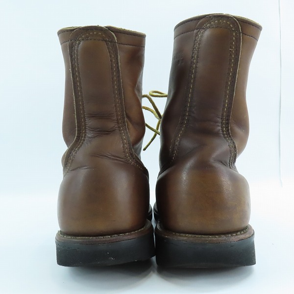 実際に弊社で買取させて頂いたRED WING/レッドウィング ロガーブーツ Z41 PT91 8.5Dの画像 1枚目
