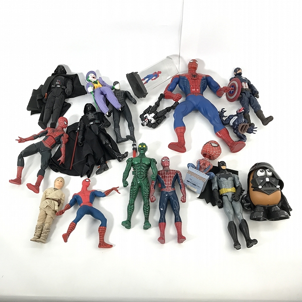 実際に弊社で買取させて頂いた【おまとめ】MARVEL/マーベル 他 スパイダーマン/バットマン/スターウォーズ 等 フィギュア