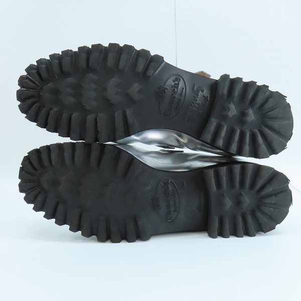 実際に弊社で買取させて頂いたnoir keininomiya ×church's/ノワール・ケイニノミヤ(ギャルソン)×チャーチ  メリージェーンシューズ/シルバー/36の画像 2枚目