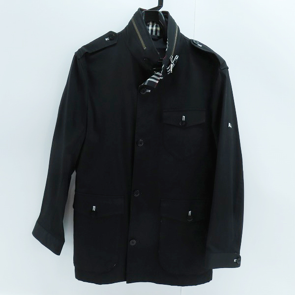 実際に弊社で買取させて頂いたBURBERRY BLACK LABEL/バーバリーブラックレーベル ステンカラーコート BMP40-612-09/M
