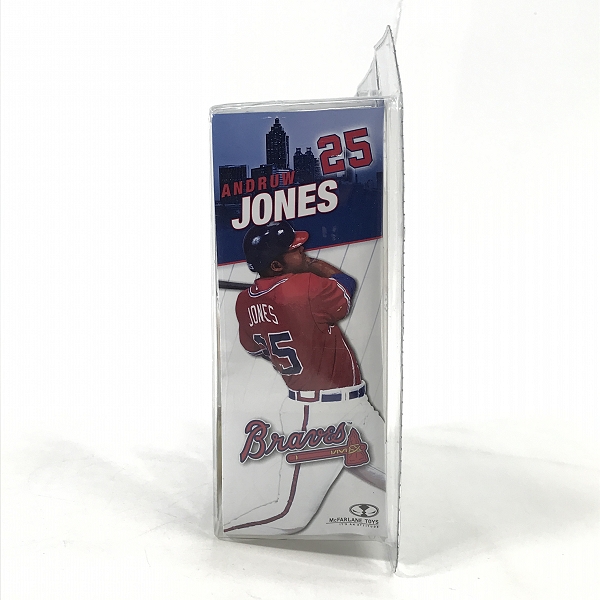 実際に弊社で買取させて頂いた【未開封】McFARLANE TOYS/マクファーレントイズ アトランタ・ブレーブス #25 ANDRUW JONES フィギュアの画像 1枚目