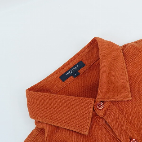 実際に弊社で買取させて頂いたBURBERRY LONDON/バーバリーロンドン  ポロシャツ A1P28-122-80 /Lの画像 5枚目
