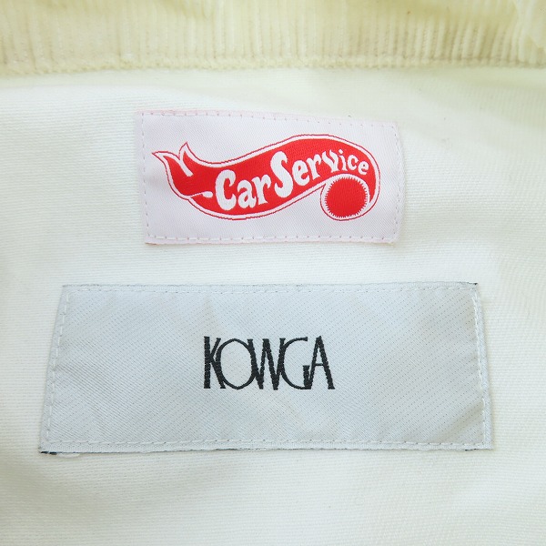 実際に弊社で買取させて頂いたDickies/ディッキーズ × Kowga/コウガ ×Carservice/カーサービス ワークジャケット/Lの画像 2枚目