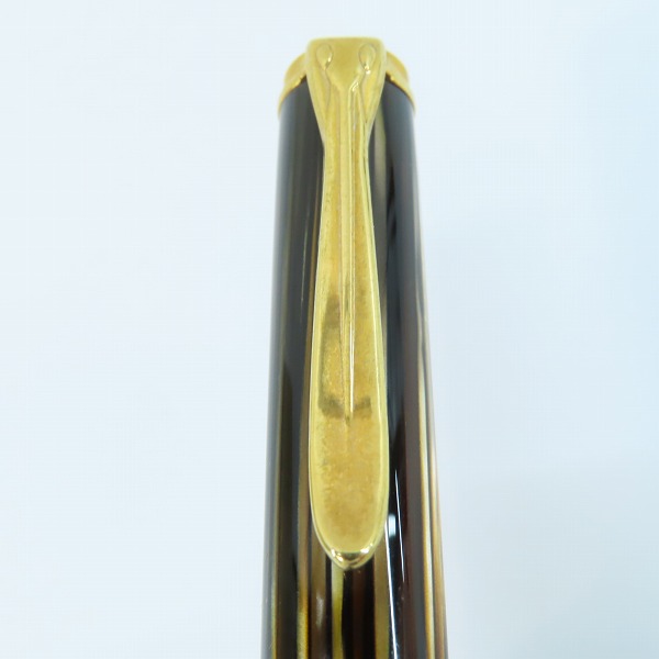 実際に弊社で買取させて頂いたPELIKAN/ペリカン GERMANY ボールペン 茶色の画像 4枚目