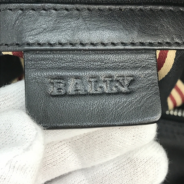 実際に弊社で買取させて頂いたBALLY/バリー レザー ボストンバッグ/トラベルバッグの画像 6枚目