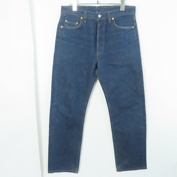 実際に弊社で買取させて頂いたLevi's/リーバイス 501xx  USA製 刻印520 ボタンフライ デニムパンツ /W31 L31