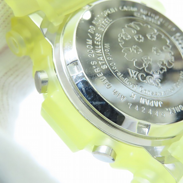 実際に弊社で買取させて頂いたG-SHOCK/Gショック W.C.C.S. FROGMAN/フロッグマン マンタ DW-8250WC【動作未確認】の画像 4枚目