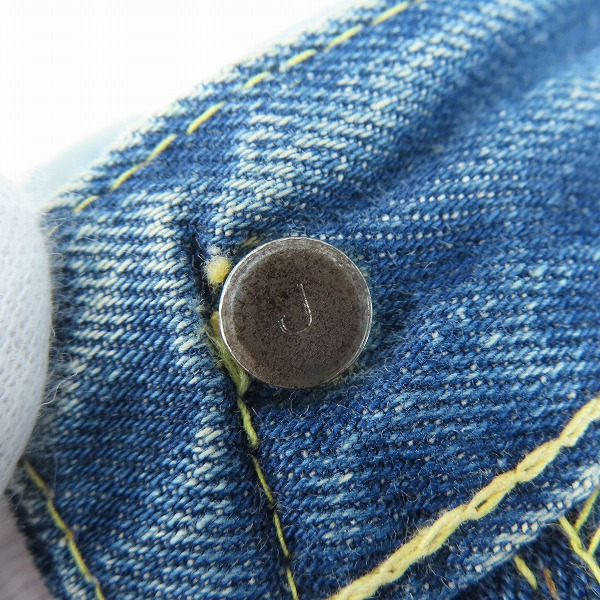 実際に弊社で買取させて頂いたLEVIS/リーバイス  ボタン刻印J/ヴィンテージ/ビンテージ デニムパンツの画像 4枚目