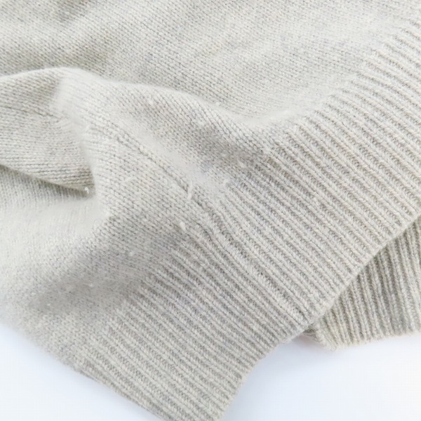 実際に弊社で買取させて頂いたMAISON KITSUNE メゾンキツネ FOX HEAD/フォックスヘッド セーター KMM-0461-B/Lの画像 8枚目