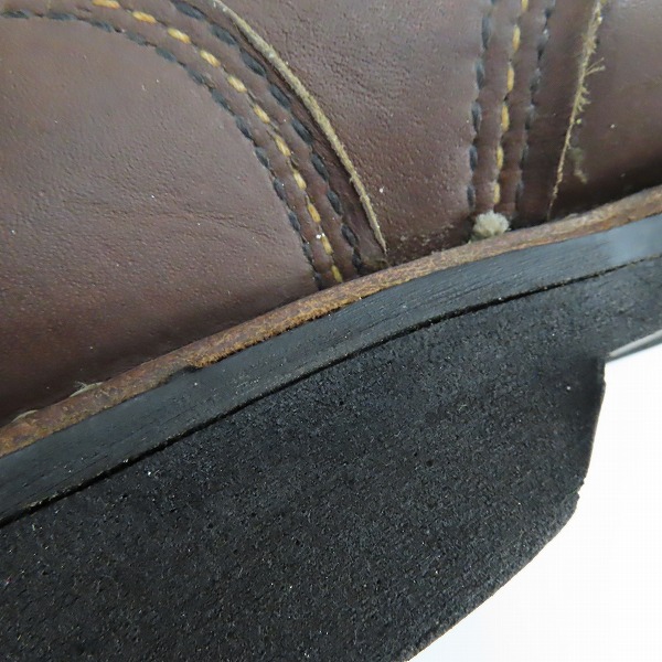 実際に弊社で買取させて頂いたRED WING/レッドウィング ロガーブーツ Z41 PT91 8.5Dの画像 7枚目