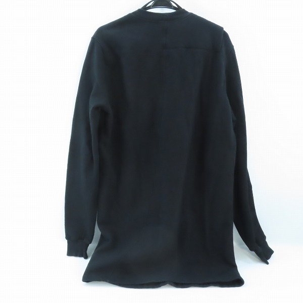 実際に弊社で買取させて頂いたRick Owens/リックオウエンス 変形ロングプルオーバースウェット DU14F4273-F/XSの画像 1枚目