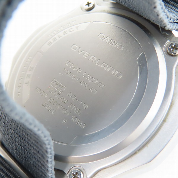 実際に弊社で買取させて頂いたCASIO/カシオ OVERLAND/オーバーランド 時計/ウォッチ OVW-110の画像 3枚目