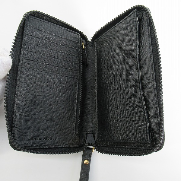 実際に弊社で買取させて頂いたMARC JACOBS/マークジェイコブス ラウンドジップウォレットの画像 4枚目