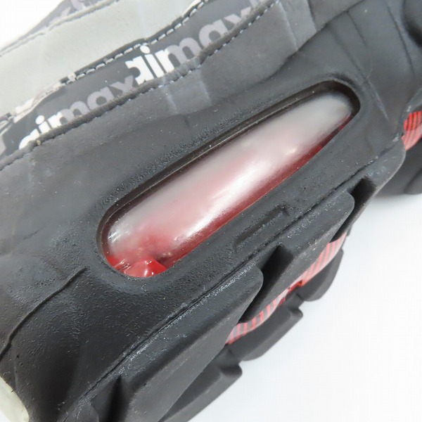 実際に弊社で買取させて頂いた【未使用】NIKE×atmos/ナイキ×アトモス AIR MAX 95/エアマックス95 ウィーラブナイキ AQ0925-002/26.5の画像 6枚目