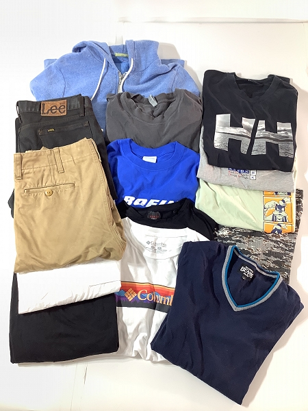 実際に弊社で買取させて頂いた【おまとめ】ビームス/ゲス/コロンビア 等 カットソー/Tシャツ/パーカー 等