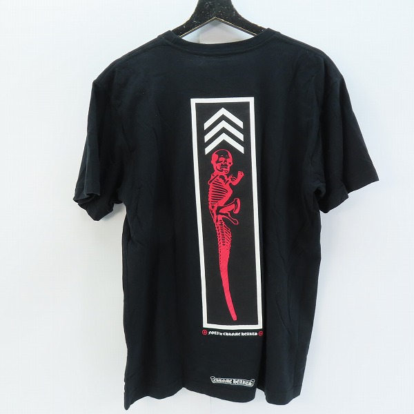 実際に弊社で買取させて頂いた【JPタグ】CHROME HEARTS/クロムハーツ FOTI フォティ プリントTシャツ/Lの画像 1枚目