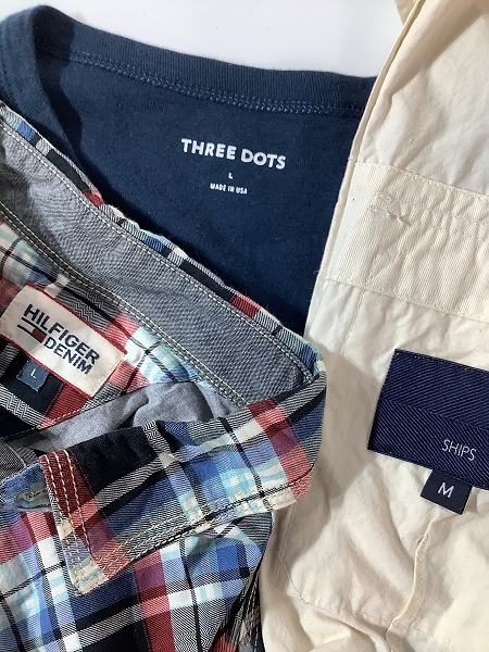 実際に弊社で買取させて頂いた【おまとめ】トミーヒルフィガー/シップス/スリードッツ 等 長袖トップス/長袖シャツ/パーカー 他の画像 1枚目