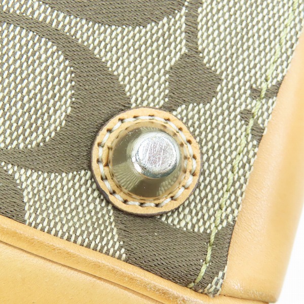 実際に弊社で買取させて頂いたCOACH/コーチ ハンプトンズ ミディアムキャリーオール ハンドバック G0873-F10245の画像 8枚目