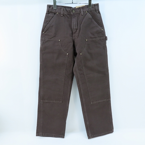 実際に弊社で買取させて頂いた【未使用】Carhartt/カーハート WASHED-DUCK DOUBLE-FRONT WORK DUNGAREE/ペインター パンツ /B136-DKB/30×30