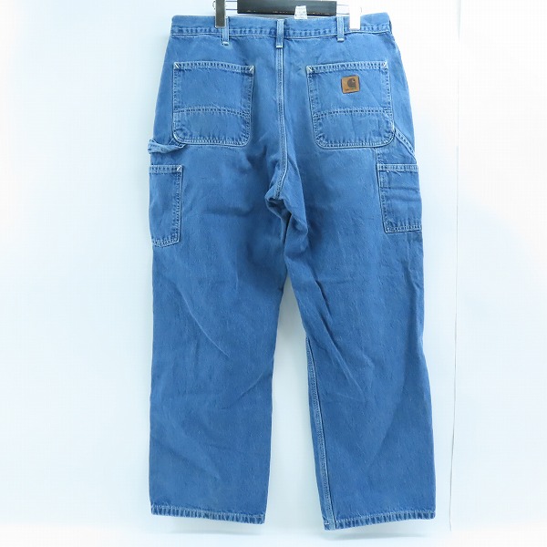 実際に弊社で買取させて頂いたCarhartt/カーハート  デニム ペインターパンツ B13 DST/36×30の画像 1枚目