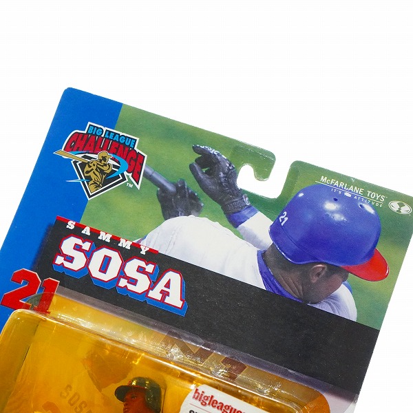 実際に弊社で買取させて頂いた【未開封】McFARLANE TOYS/マクファーレントイズ ビッグリーグチャレンジ #21 SAMMY SOSA サミー・ソーサ フィギュアの画像 5枚目